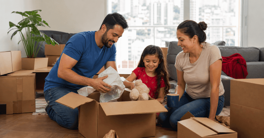 Família se mudando para Guarulhos
